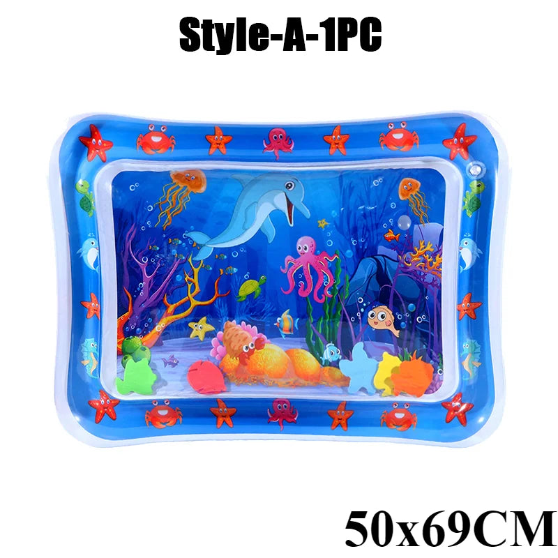 New Baby Water Mat Inflatable Cushion Infant Toddler Water Play Mat for Children Early Education Developing Baby Toy Summer Toys