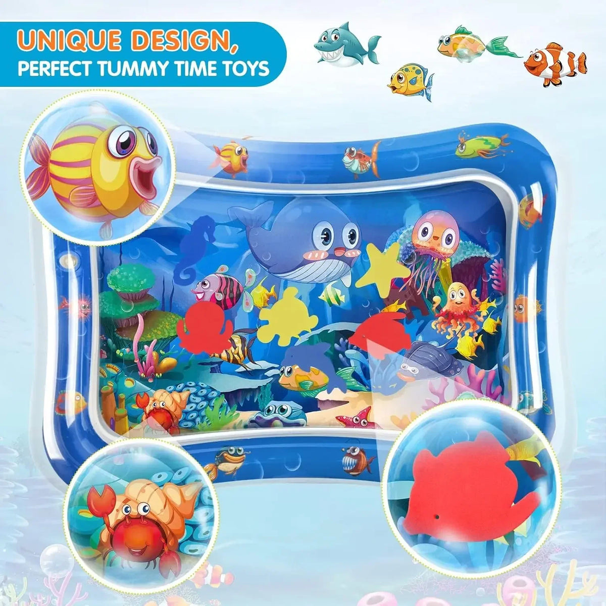New Baby Water Mat Inflatable Cushion Infant Toddler Water Play Mat for Children Early Education Developing Baby Toy Summer Toys