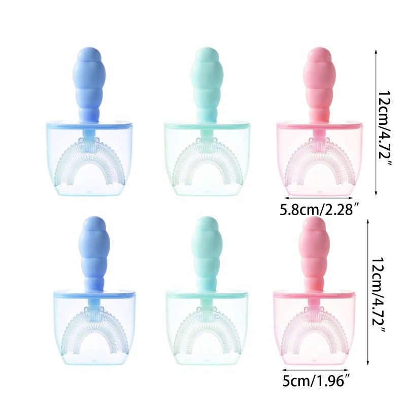 Baby Toothbrush 360 Degree Teethbrush Soft Bristles for 1-6 Years Old Child Dropshipping