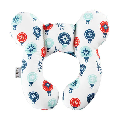 Baby travel pillow, child head and neck support pillow, suitable for strollers, car seats, travel
