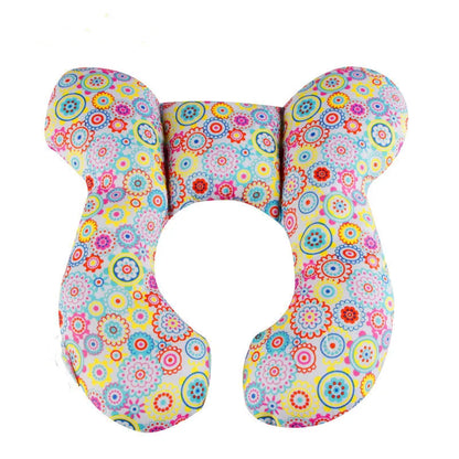 Baby travel pillow, child head and neck support pillow, suitable for strollers, car seats, travel