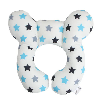 Baby travel pillow, child head and neck support pillow, suitable for strollers, car seats, travel