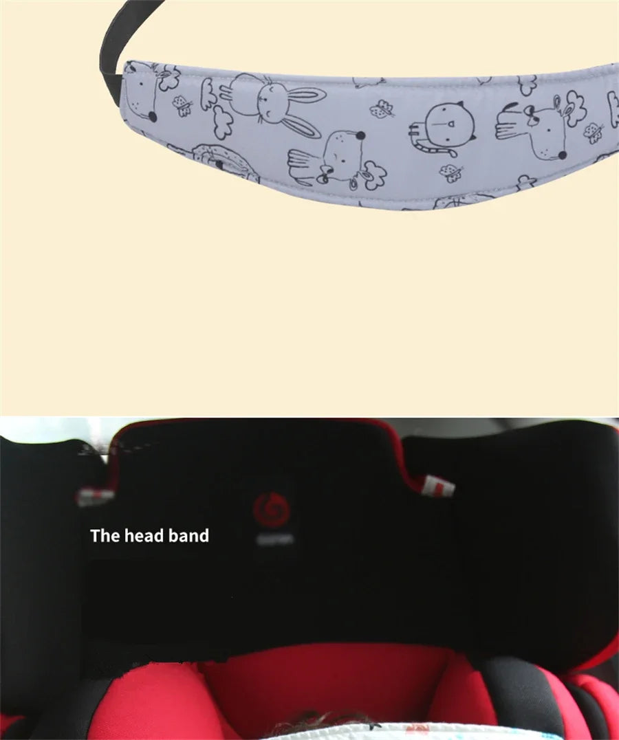 Baby Car Seat Head Support Children Fastening Belt Adjustable Boy Girl Sleep Positioner Baby Saftey Pillow Infant Head Protector