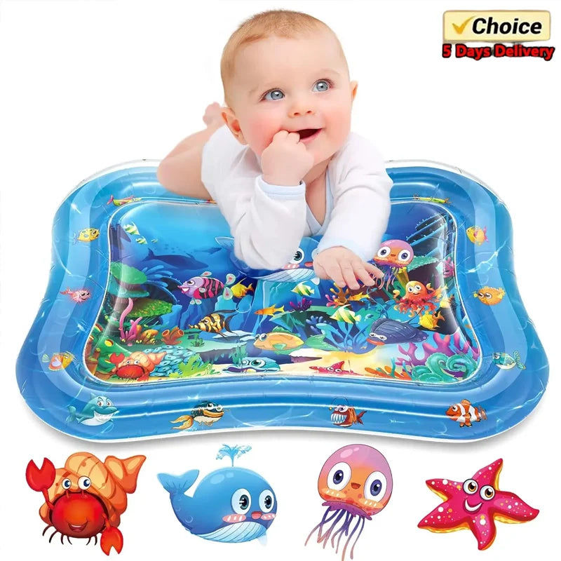 New Baby Water Mat Inflatable Cushion Infant Toddler Water Play Mat for Children Early Education Developing Baby Toy Summer Toys