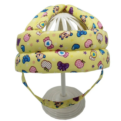 Cotton Infant Toddler Safety Helmet Baby Kids Head Protection Hat for Walking Crawling Baby Learns To Walk The Crash Helmet