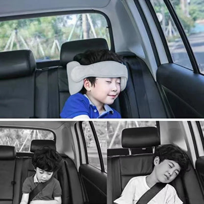 Child Head Support For Car Neck Headrest Sleep Positioner Kids Adjustable Car Seat Pillow Soft Pillow Travel Accessory 1/2PCS
