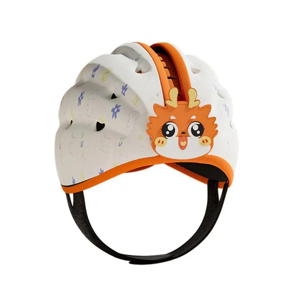 Toddler Walking Crawling Baby Safety Helmet Breathable Kids Security Head Protective Hat Lightweight Cartoon Infant Bumper Cap