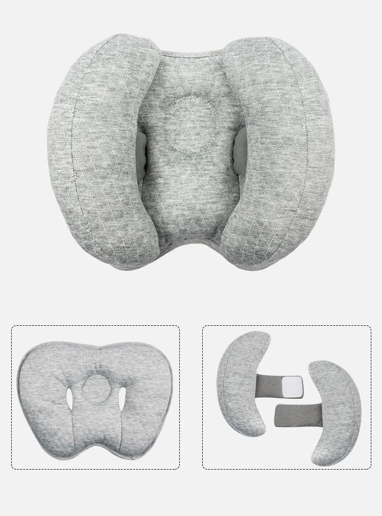 Baby Stroller Neck Pillow Kindergarten Car Seat Head Fixed Neck Protection Pillow For Outdoor Activities Pram Accessories