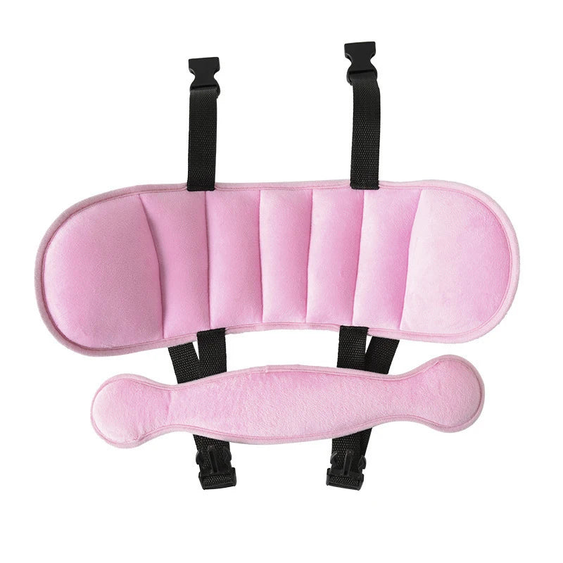 Child Head Support For Car Neck Headrest Sleep Positioner Kids Adjustable Car Seat Pillow Soft Pillow Travel Accessory 1/2PCS