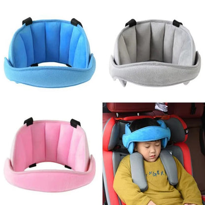 Child Head Support For Car Neck Headrest Sleep Positioner Kids Adjustable Car Seat Pillow Soft Pillow Travel Accessory 1/2PCS