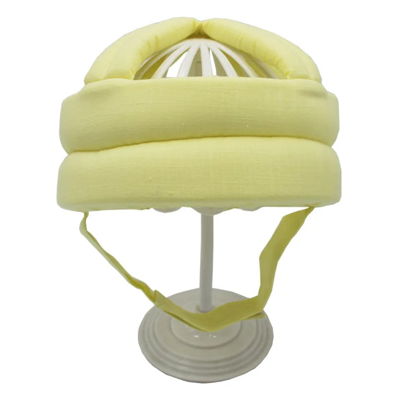 Cotton Infant Toddler Safety Helmet Baby Kids Head Protection Hat for Walking Crawling Baby Learns To Walk The Crash Helmet