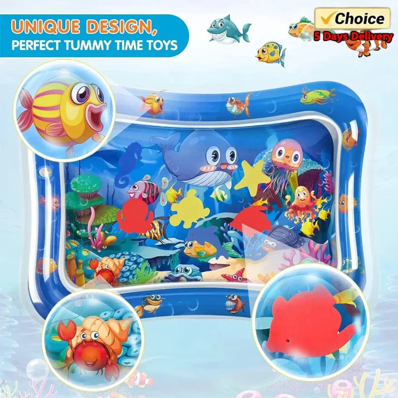 New Baby Water Mat Inflatable Cushion Infant Toddler Water Play Mat for Children Early Education Developing Baby Toy Summer Toys