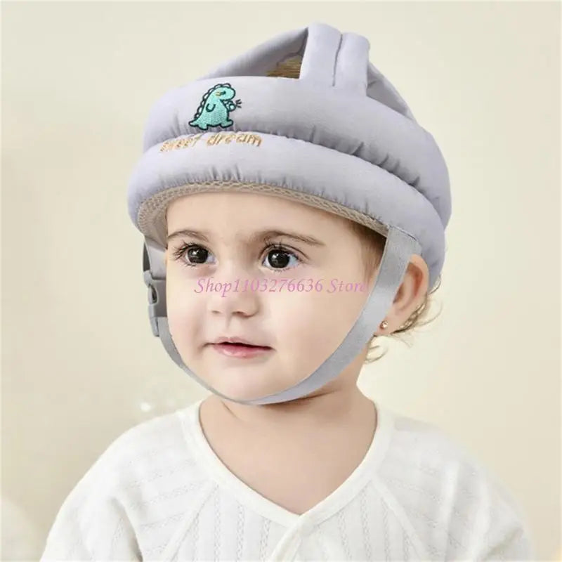 Baby Head Safety Helmets Adjustable Protective Gear Soft Baby Headguard Comfortable for Infants Toddlers Learning to Walk