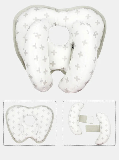 Baby Stroller Neck Pillow Kindergarten Car Seat Head Fixed Neck Protection Pillow For Outdoor Activities Pram Accessories