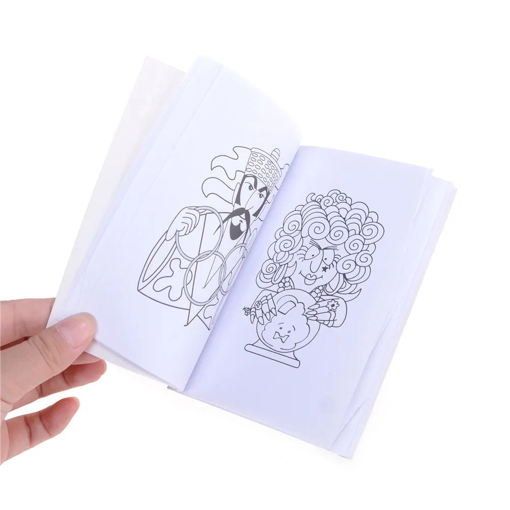 A Fun Magic Coloring Book - Large Size Magic Tricks Cards Best For Kids Magie Book Stage Prop Gimmick Mentalism Funny