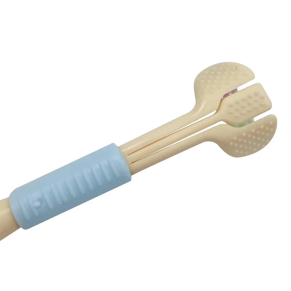 Children Toothbrush Three-Sided Soft Bristles Tooth Brush Teeth Whitening Cleaning Brushes Household Toothbrush Oral Care Tools