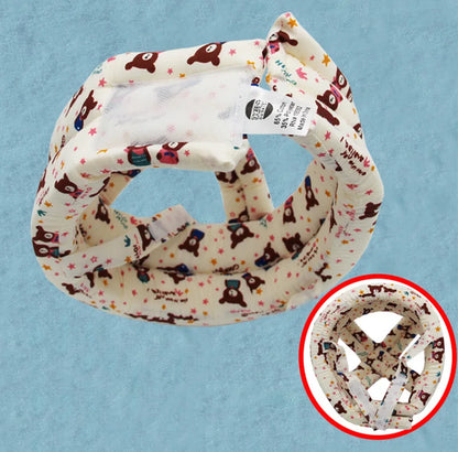Cotton Infant Toddler Safety Helmet Baby Kids Head Protection Hat for Walking Crawling Baby Learns To Walk The Crash Helmet