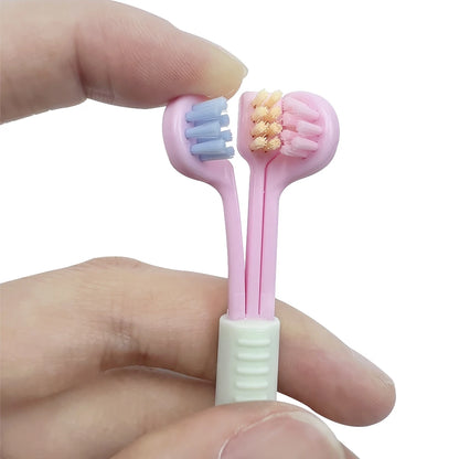 Children Toothbrush Three-Sided Soft Bristles Tooth Brush Teeth Whitening Cleaning Brushes Household Toothbrush Oral Care Tools