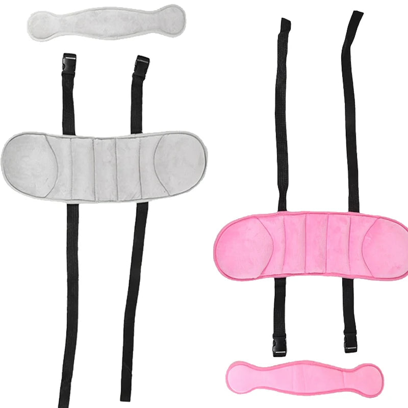 Child Head Support For Car Neck Headrest Sleep Positioner Kids Adjustable Car Seat Pillow Soft Pillow Travel Accessory 1/2PCS