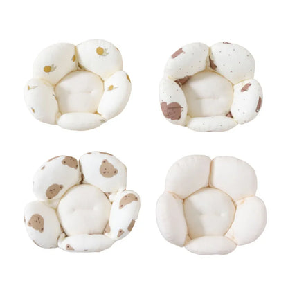 Ins Baby Head Shaping Pillow 0-6 Months for Car Seats Breathable Petal Infant Pillow for Newborn Flat Head Prevention Safe Sleep