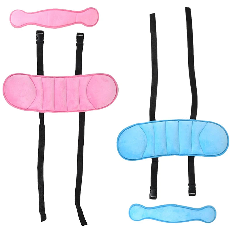 Child Head Support For Car Neck Headrest Sleep Positioner Kids Adjustable Car Seat Pillow Soft Pillow Travel Accessory 1/2PCS