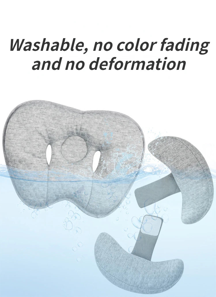 Baby Stroller Neck Pillow Kindergarten Car Seat Head Fixed Neck Protection Pillow For Outdoor Activities Pram Accessories