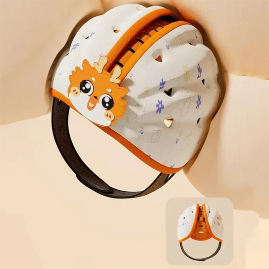 Toddler Walking Crawling Baby Safety Helmet Breathable Kids Security Head Protective Hat Lightweight Cartoon Infant Bumper Cap