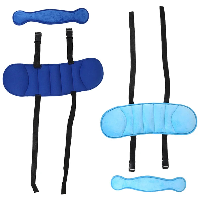 Child Head Support For Car Neck Headrest Sleep Positioner Kids Adjustable Car Seat Pillow Soft Pillow Travel Accessory 1/2PCS