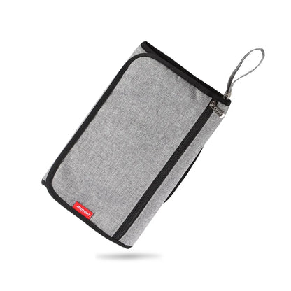 Portable Baby Changing Mat: 2-in-1 Waterproof Diaper Changing Pad with Storage Bag for Newborns