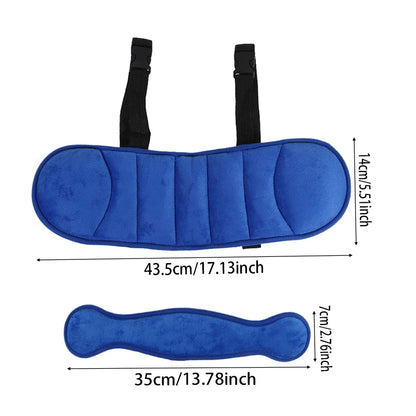 Child Head Support For Car Neck Headrest Sleep Positioner Kids Adjustable Car Seat Pillow Soft Pillow Travel Accessory 1/2PCS