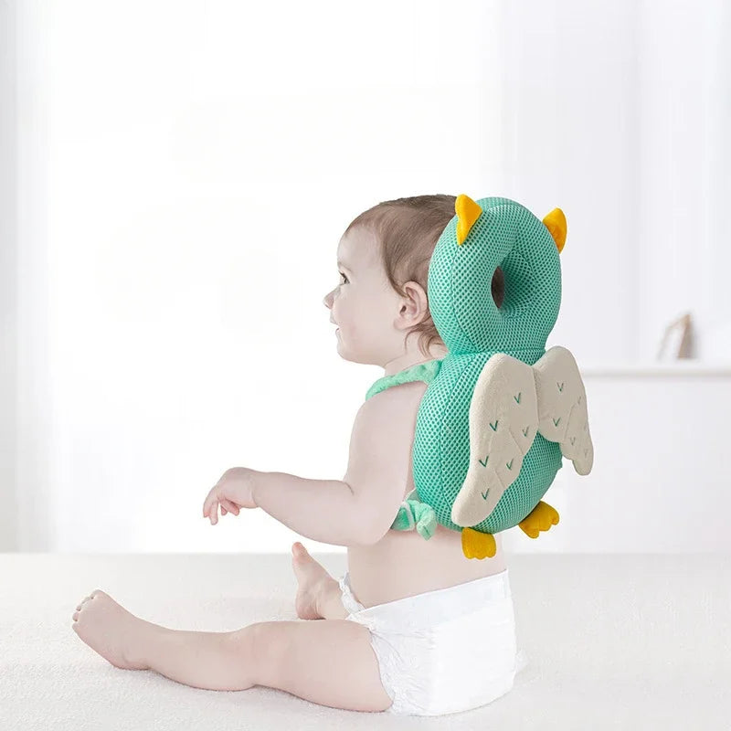 Toddler Safety Backpack Head Protector Baby Walking Crash Cushion Anti-Fall Pillow Learning To Walk Infant Fall Protection Gear