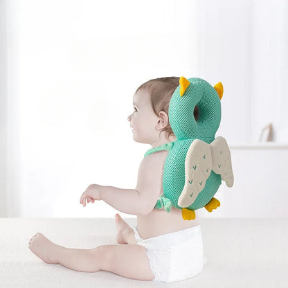 Toddler Safety Backpack Head Protector Baby Walking Crash Cushion Anti-Fall Pillow Learning To Walk Infant Fall Protection Gear