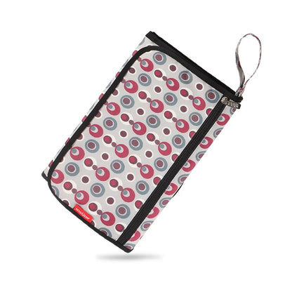 Portable Baby Changing Mat: 2-in-1 Waterproof Diaper Changing Pad with Storage Bag for Newborns