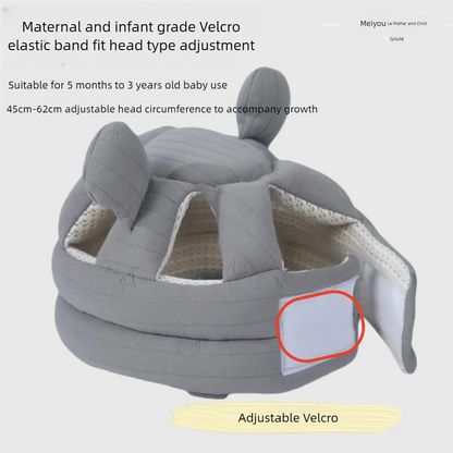 Thickened Anti-Collision Protective Cap, Baby Safety Helmet, Soft and Comfortable, All-Around Head Safety Protection, Adjustable