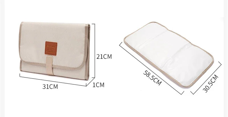 Baby Portable Foldable Washable Compact Travel Nappy Diaper Changing Mat Waterproof Floor Change Play Mat