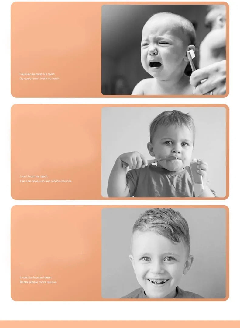 Kids Toothbrush U-Shape 360 Degree Infant Teether Baby Toothbrush Children Silicone Brush For Toddlers Oral Tooth Care Cleaning