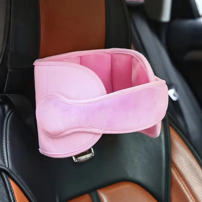 Child Head Support For Car Neck Headrest Sleep Positioner Kids Adjustable Car Seat Pillow Soft Pillow Travel Accessory 1/2PCS