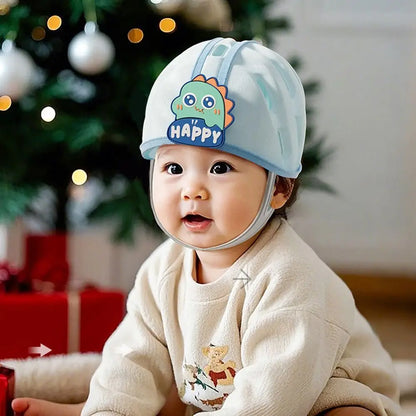 No Bumps Baby Safety Helmet Breathable Adjustable Infant Head Protector Ultra-Light 360-Degree Protection Baby Safety Headguard