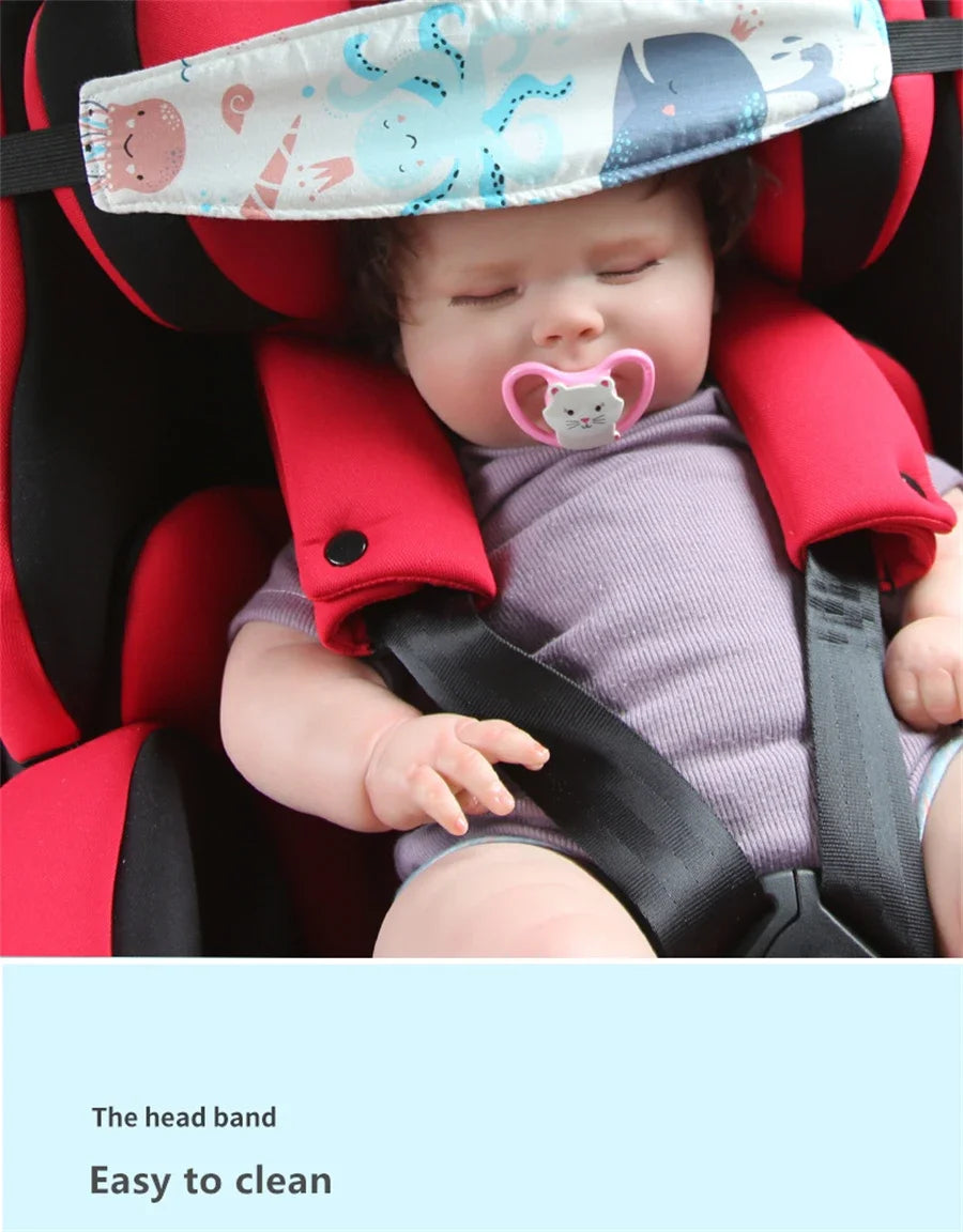 Baby Car Seat Head Support Children Fastening Belt Adjustable Boy Girl Sleep Positioner Baby Saftey Pillow Infant Head Protector