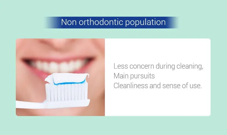 3PC Clean Orthodontic Braces Adult Orthodontic Toothbrushes Dental Tooth Brush Soft Bristle Toothbrush For Oral Health Care
