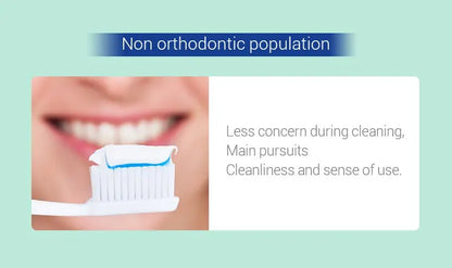 3PC Clean Orthodontic Braces Adult Orthodontic Toothbrushes Dental Tooth Brush Soft Bristle Toothbrush For Oral Health Care