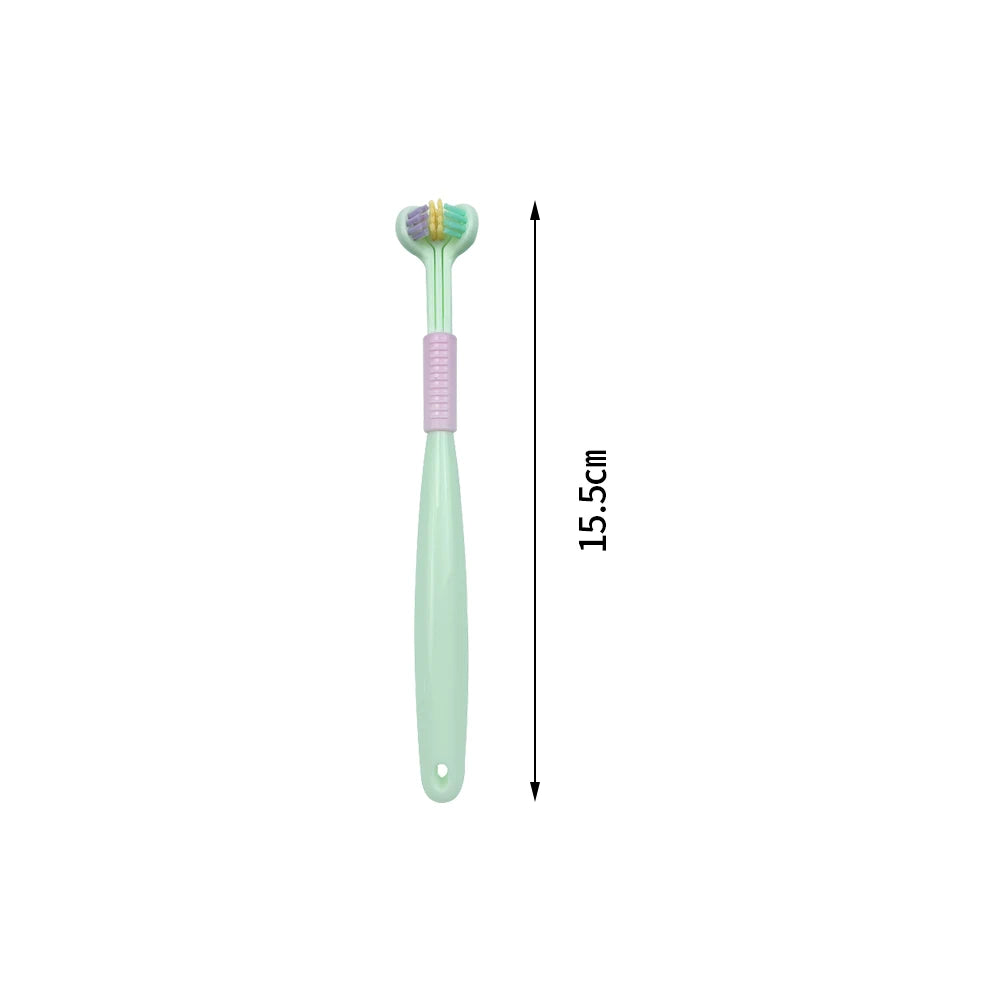 Children Toothbrush Three-Sided Soft Bristles Tooth Brush Teeth Whitening Cleaning Brushes Household Toothbrush Oral Care Tools