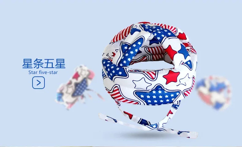 1-4Years Old Infant Toddler Safety Hat Helmet Baby Kids Head Protection for Walking Crawling Children Learns To Walk Bump Caps