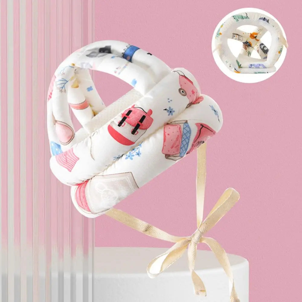 Baby Safety Helmet Head Protection Hat Toddler Anti-fall Pad Children Learn To Walk Crash Cap Adjustable Protective Headgear