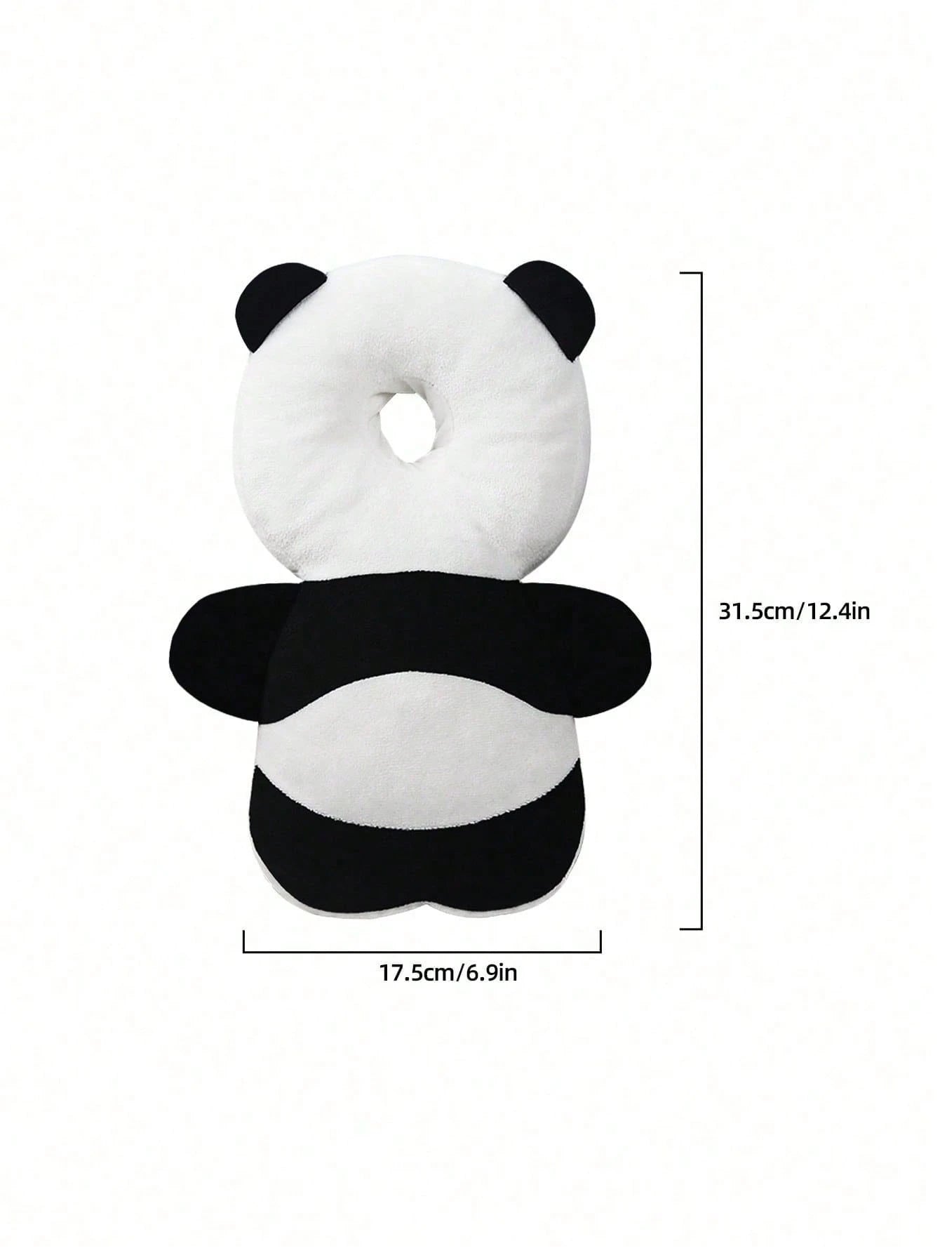 Panda Shaped Baby Head Back Protector Adjustable Toddler Walk Training Anti Fall Shock Absorbing Infant Crawling Safety Cushion