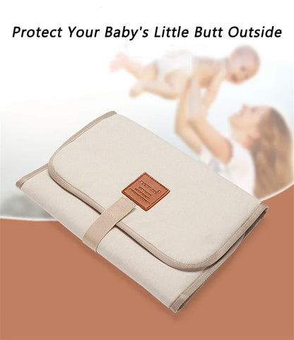 Baby Portable Foldable Washable Compact Travel Nappy Diaper Changing Mat Waterproof Floor Change Play Mat