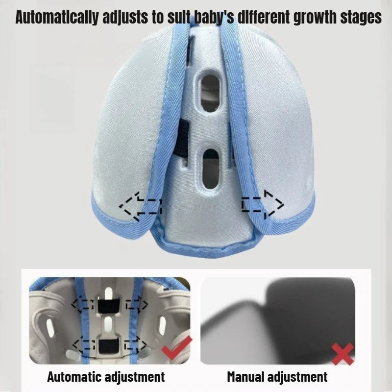 1Pcs Baby Head Protector Baby Helmet for Crawling Walking Baby Infant Toddler No Bumps Safety Helmet Head Cushion Bumper Bonnet
