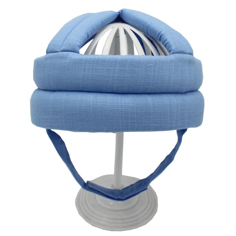 Cotton Infant Toddler Safety Helmet Baby Kids Head Protection Hat for Walking Crawling Baby Learns To Walk The Crash Helmet