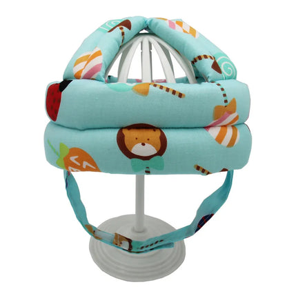 Cotton Infant Toddler Safety Helmet Baby Kids Head Protection Hat for Walking Crawling Baby Learns To Walk The Crash Helmet