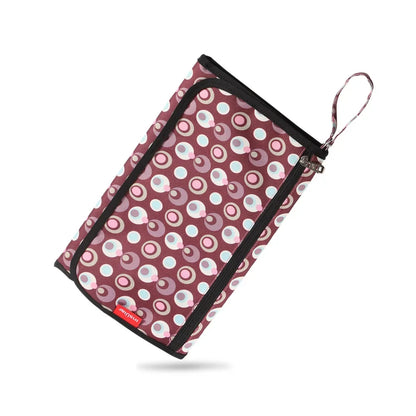 Portable Baby Changing Mat: 2-in-1 Waterproof Diaper Changing Pad with Storage Bag for Newborns